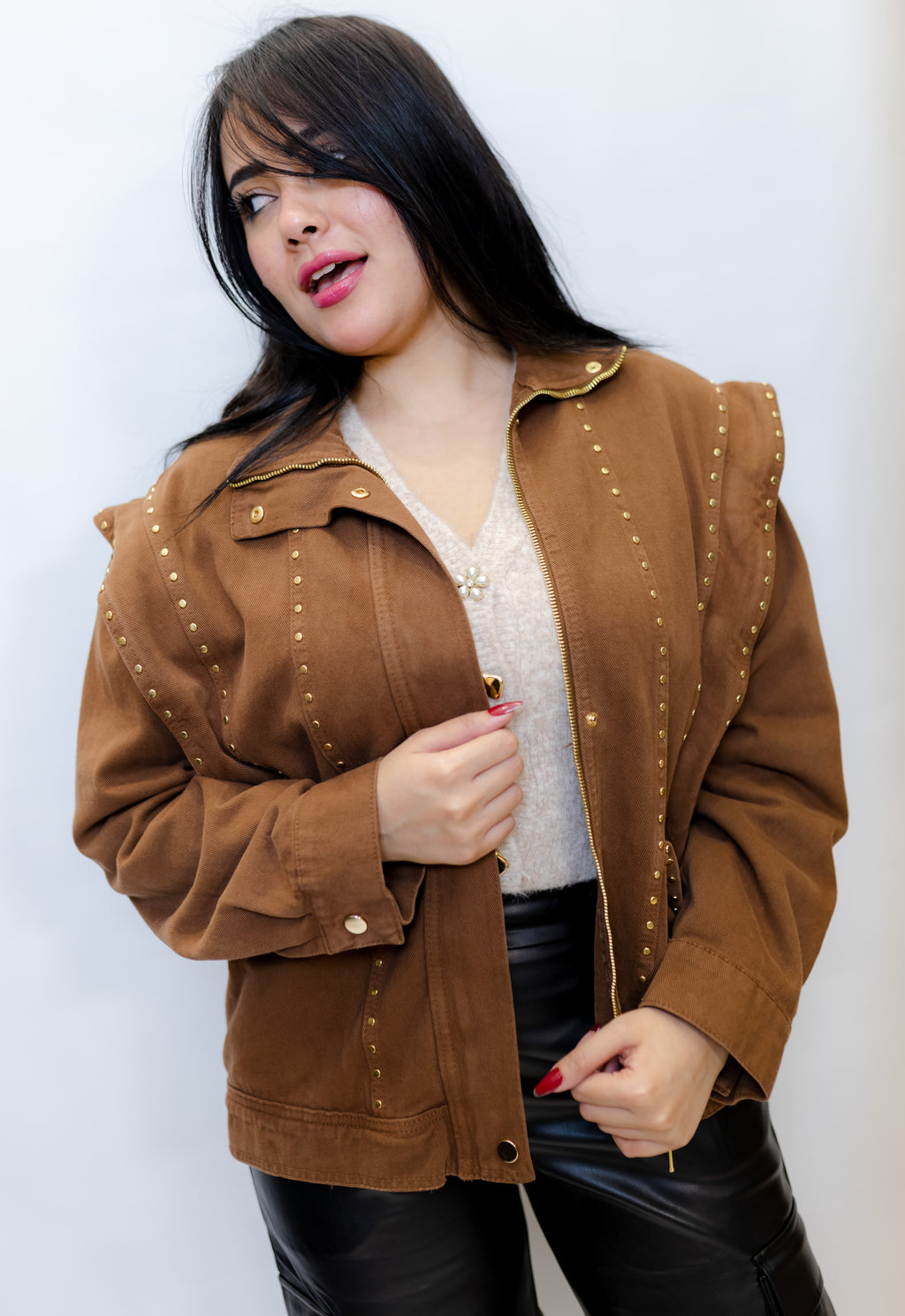 Studded Utility Jacket