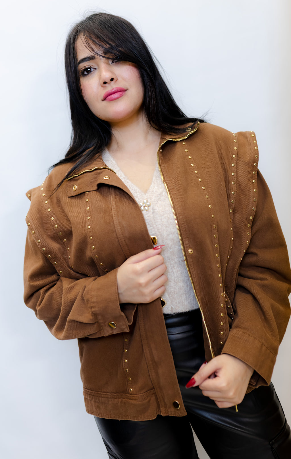 Studded Utility Jacket