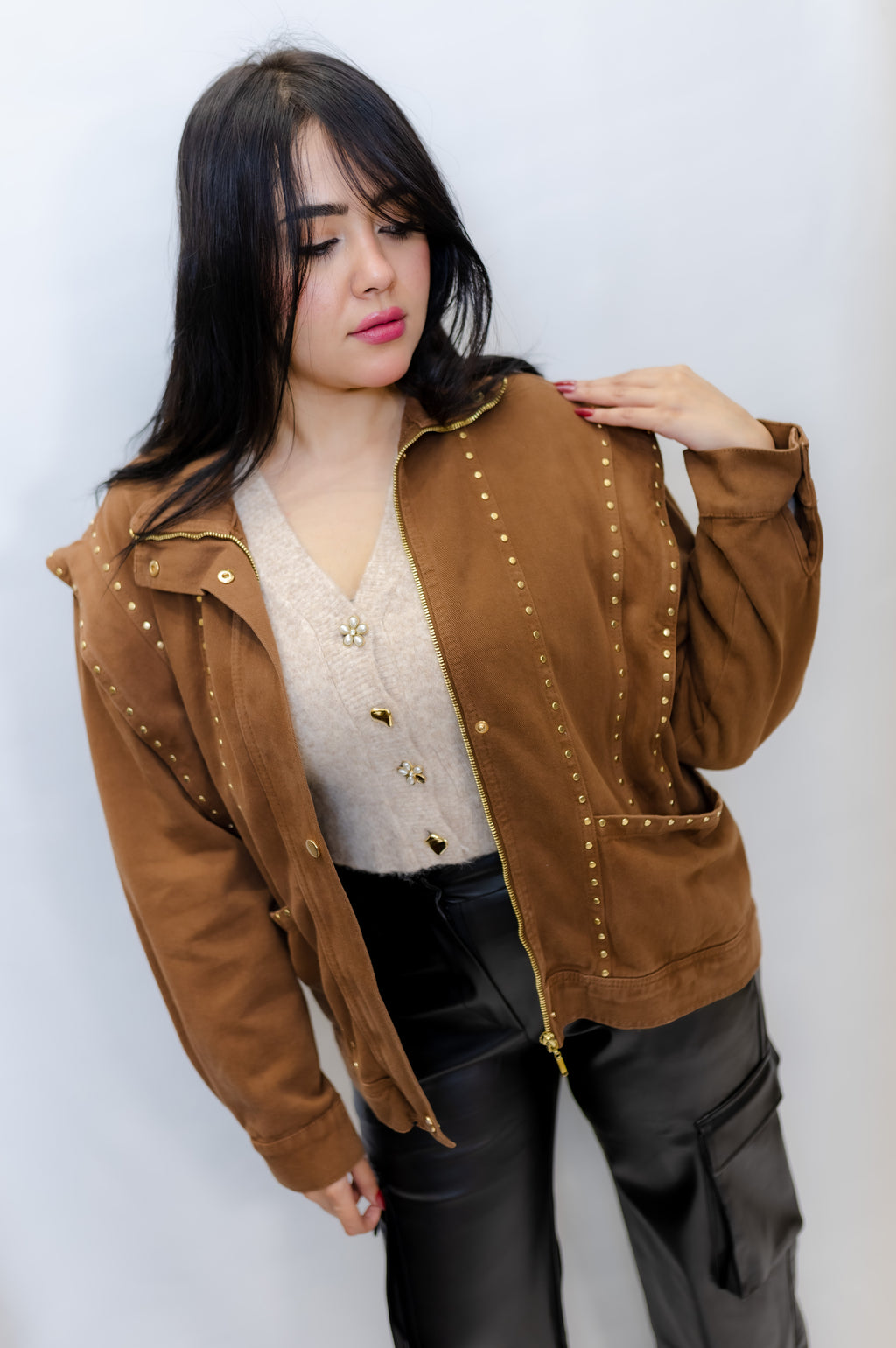 Studded Utility Jacket